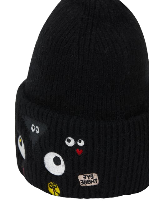 Mymo Mütze Mütze unisex Schwarz - Image 3