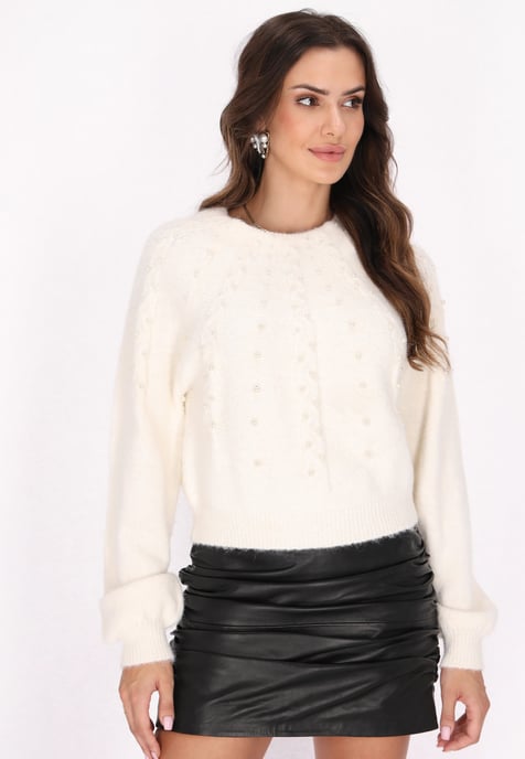 Faina Pullover für Damen - Wollweiß - Image 3