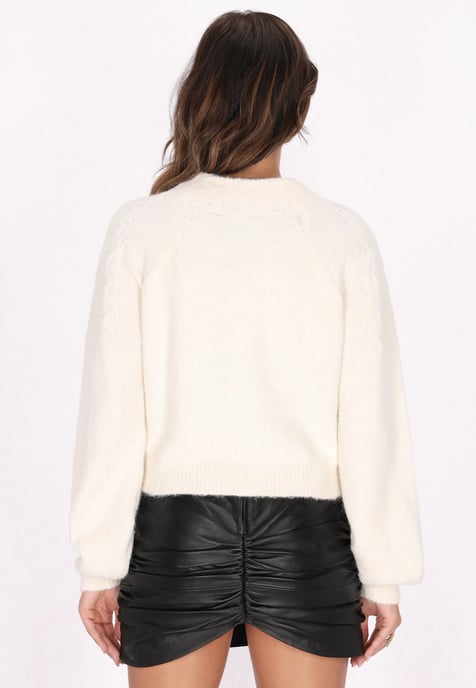 Faina Pullover für Damen - Wollweiß - Image 4