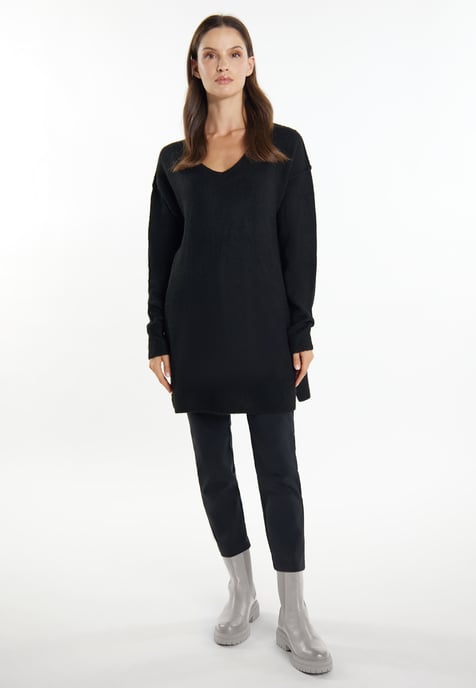 usha Strickpullover Damen schwarz - Image 2