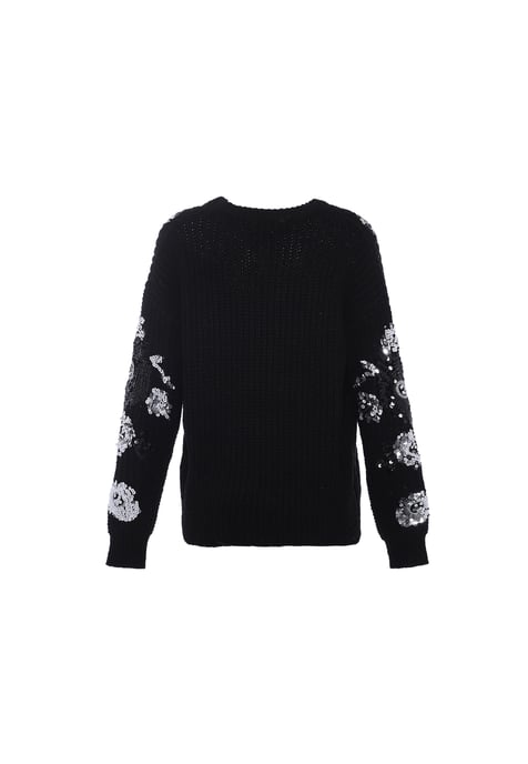 Faina Pullover Damen schwarz - Image 2
