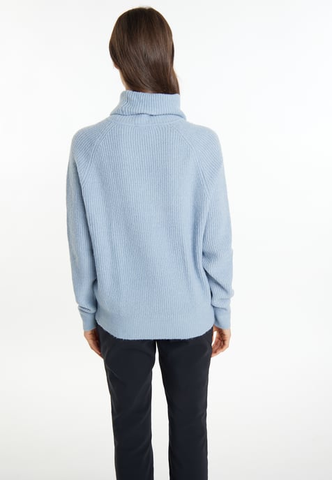 usha Strickpullover Damen blaugrau - Image 4