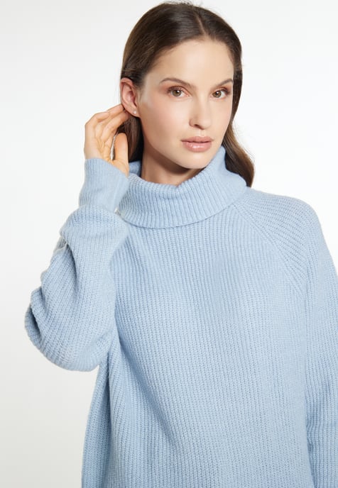 usha Strickpullover Damen blaugrau - Image 5