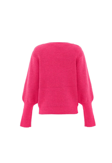 Faina Strickpullover Damen Rosa - Image 2