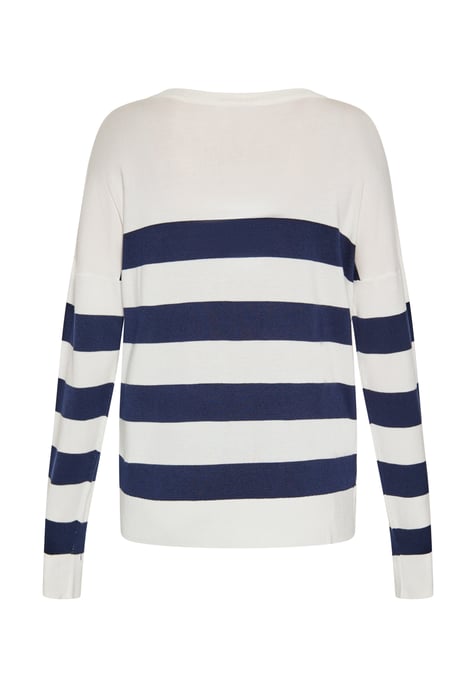 usha Zur Seite fahren Damen weiss + marine - Image 4