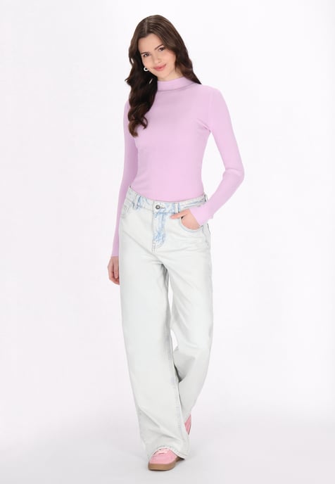 Mymo Pullover Frauen hellviolett - Image 2