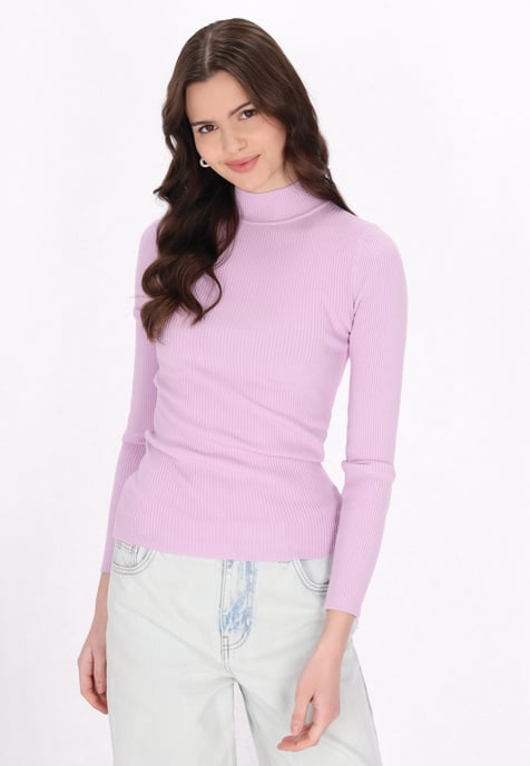 Mymo Pullover Frauen hellviolett - Image 3