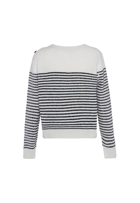 Faina Pullover Damen Wollweiß - Image 2