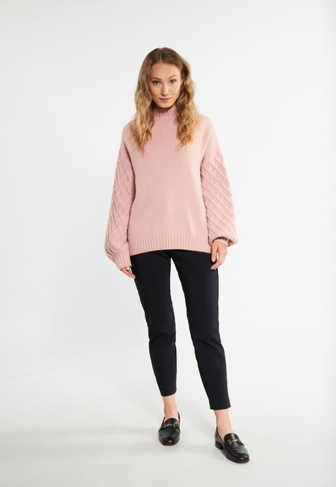 RISA Strickpullover Damen alt rosa - Image 2