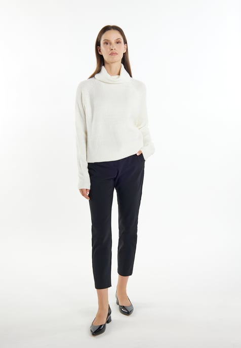 usha Strickpullover Damen weiss - Image 2