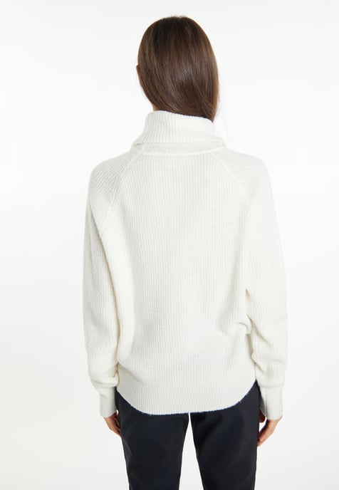 usha Strickpullover Damen weiss - Image 4