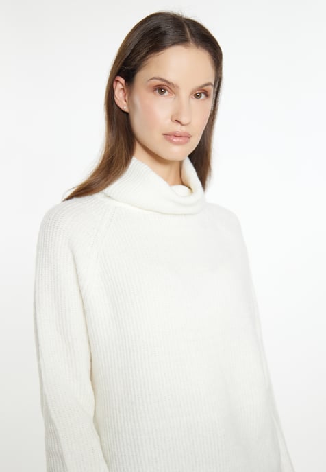usha Strickpullover Damen weiss - Image 5