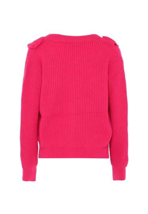 Faina Strickjacke Damen Rosa - Image 2