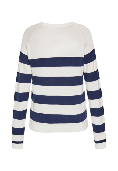 usha Zur Seite fahren Damen weiss + marine - Image 4