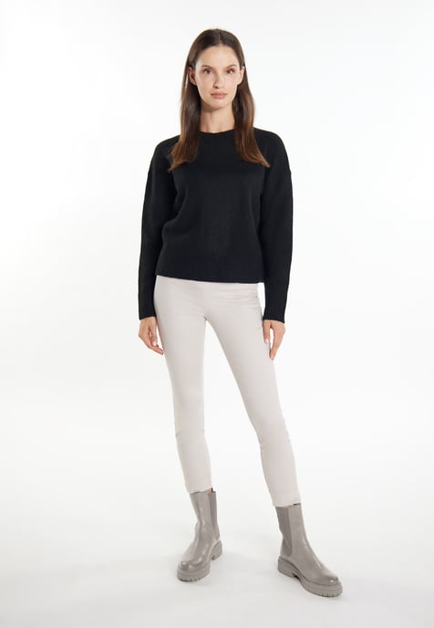 usha Strickpullover Damen schwarz - Image 2