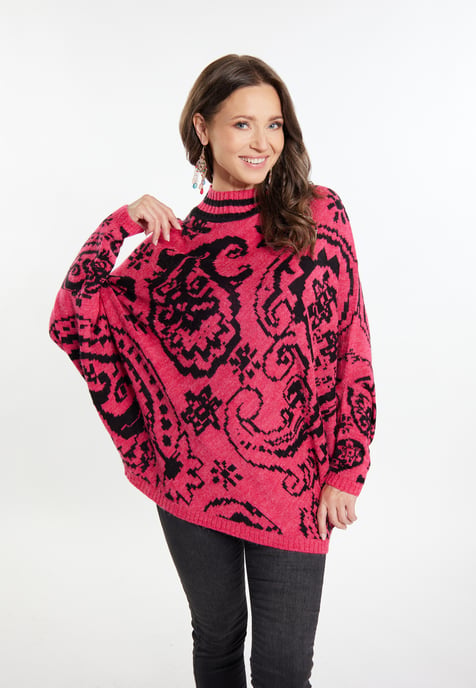 usha Poncho-Pullover Damen verrotten - Image 3