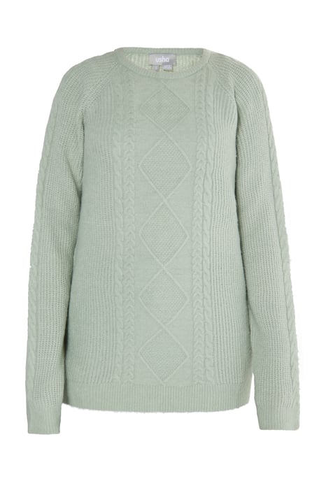 usha Strickpullover Damen Mintgrün - Image 1
