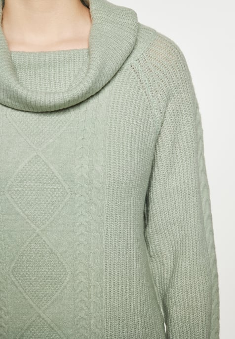 usha Strickpullover Damen Mintgrün - Image 3
