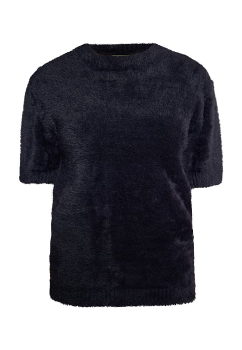 Faina Strickpullover Damen schwarz - Image 1