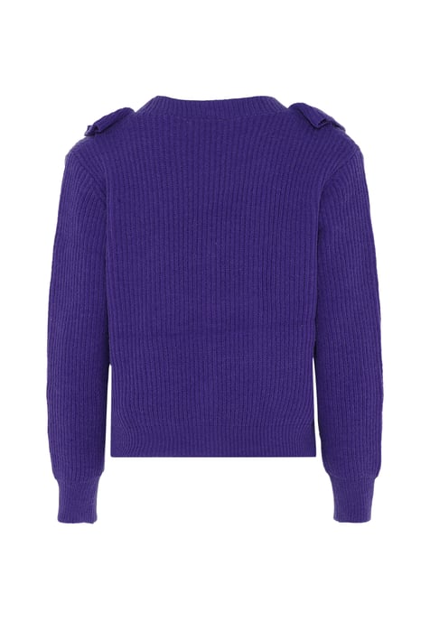 Faina Strickjacke Damen lila - Image 2