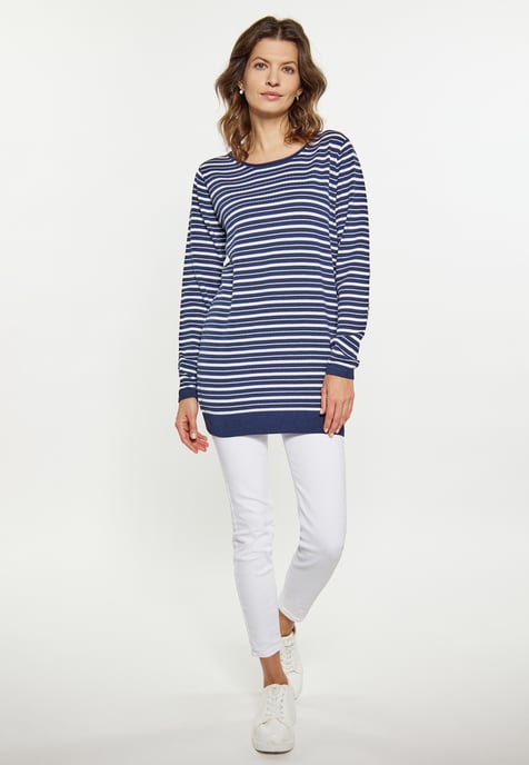 usha Zur Seite fahren Damen marine weiss - Image 2