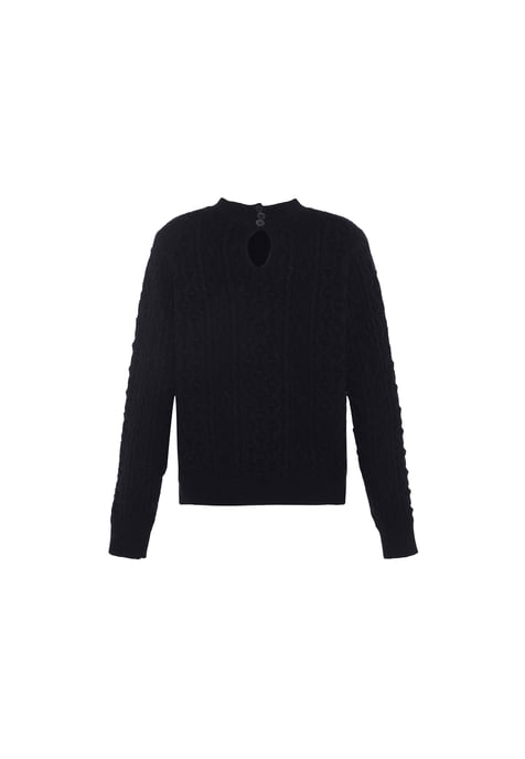 Faina Pullover Damen schwarz - Image 2