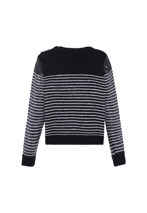 Faina Pullover Damen schwarz - Image 2