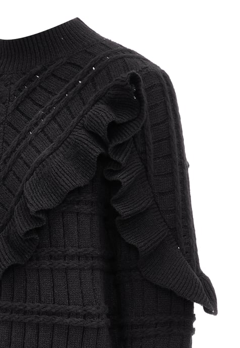 Faina Pullover Damen schwarz - Image 3
