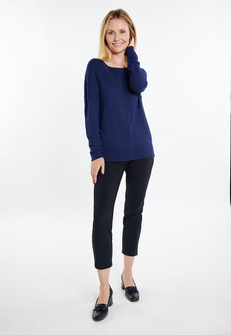 usha Strickpullover Damen Marine - Image 2