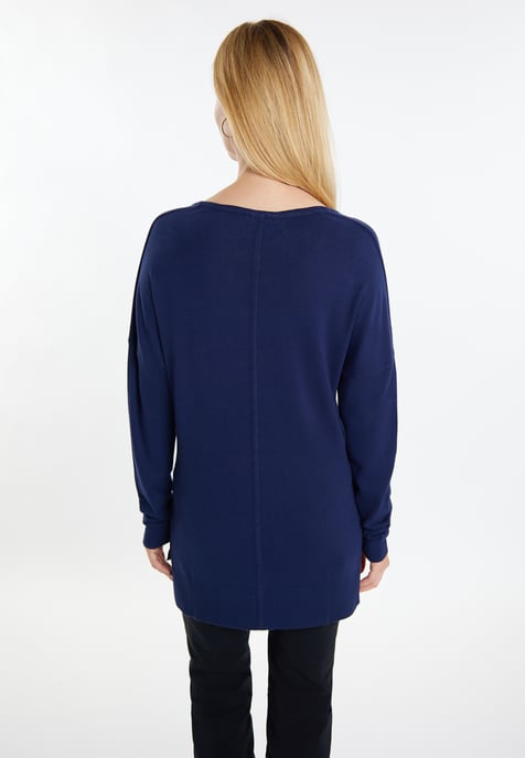 usha Strickpullover Damen Marine - Image 4