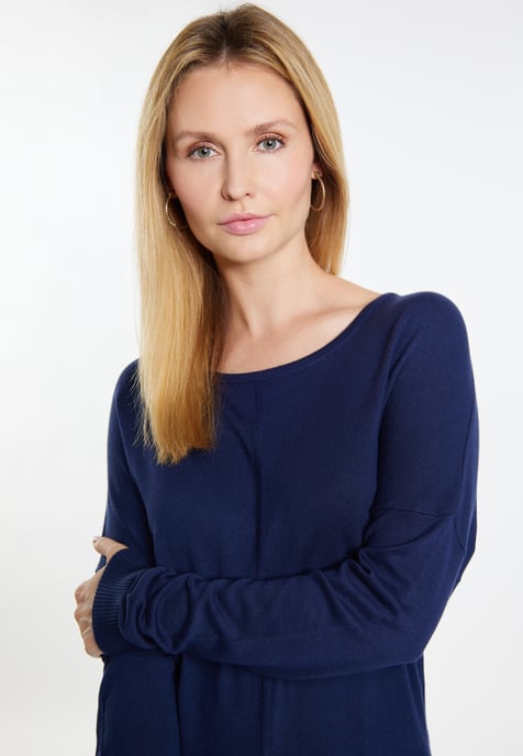 usha Strickpullover Damen Marine - Image 5