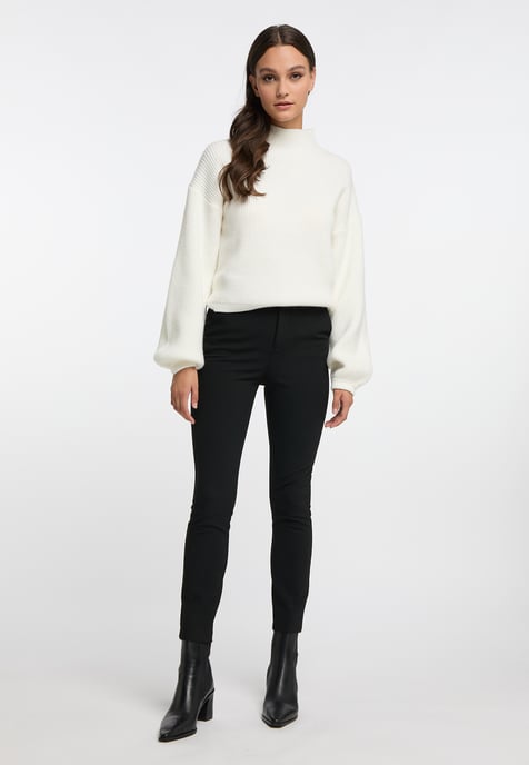 RISA Strickpullover Damen weiss - Image 2
