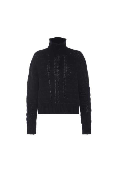 Faina Pullover Damen schwarz - Image 1