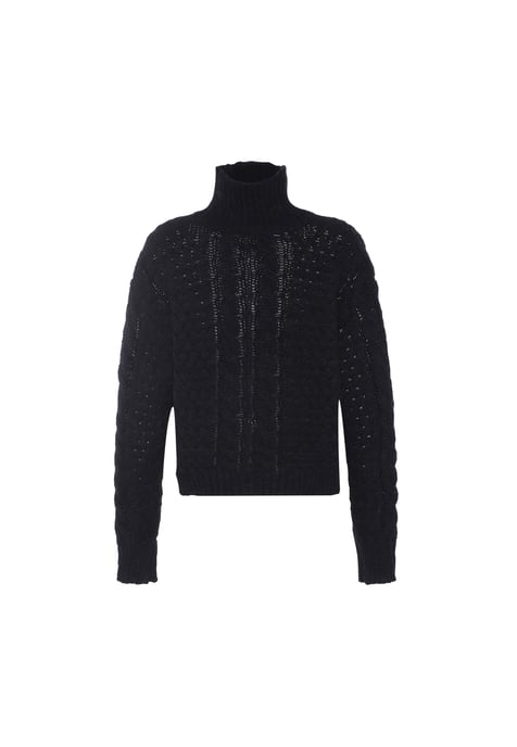 Faina Pullover Damen schwarz - Image 2