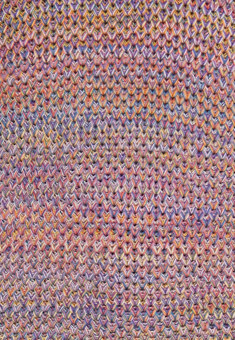 IZIA Strickpullover Damen Limette Mehrfarbig - Image 3