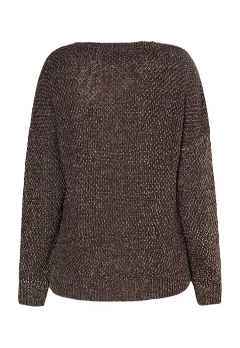 usha Strickpullover Damen dunkelbraun - Image 2