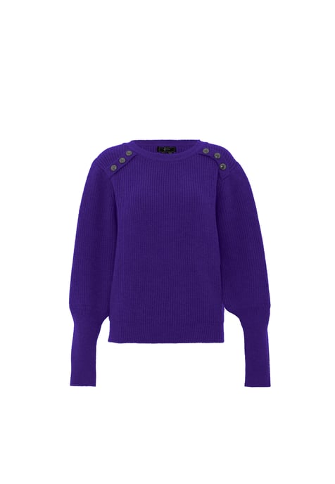 Faina Strickpullover Damen lila - Image 1