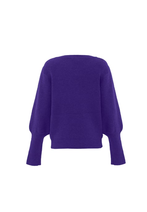 Faina Strickpullover Damen lila - Image 2