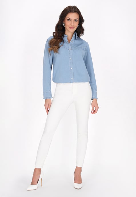 Faina Hemd Frauen Blau - Image 2