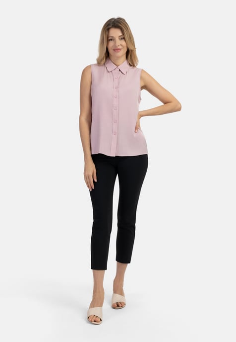usha Blusentop Damen alt rosa - Image 2