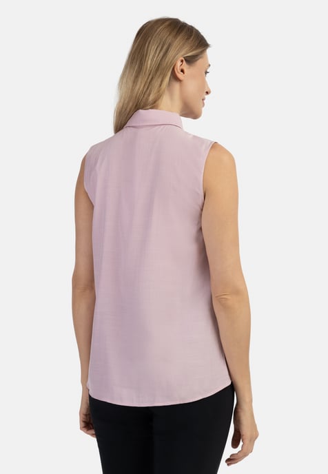 usha Blusentop Damen alt rosa - Image 4