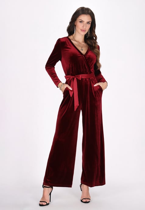 Faina Overall Frauen Rot - Image 3