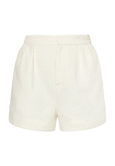 Faina Shorts Damen Wollweiß - Image 1