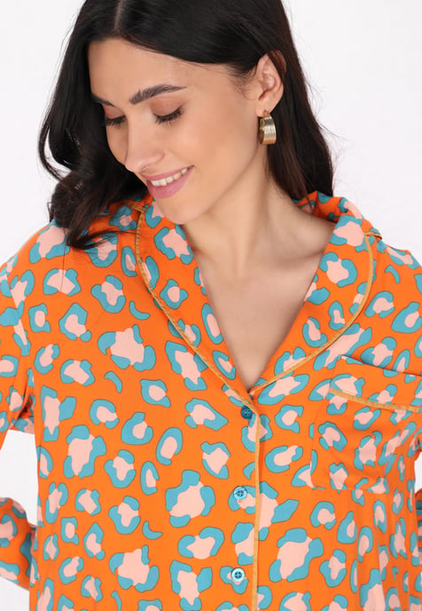 Faina Nachtwäsche Frauen orange - Image 5