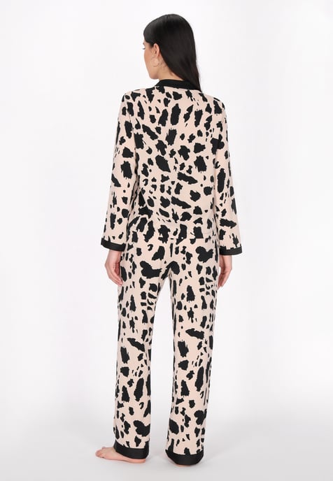 Faina Nachtwäsche Frauen beige,schwarz - Image 4