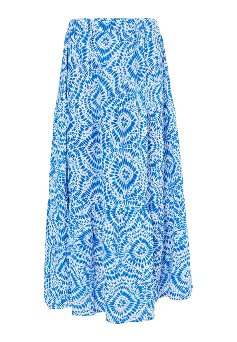 IZIA Maxirock mit Print Damen blau - Image 1
