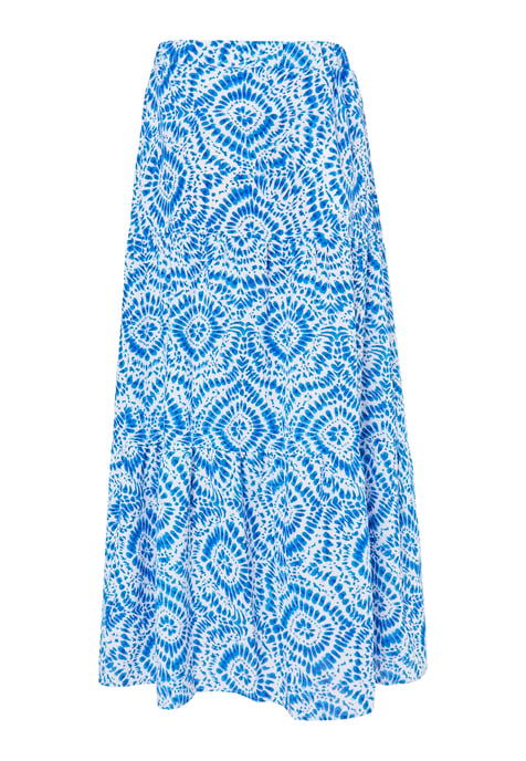 IZIA Maxirock mit Print Damen blau - Image 2