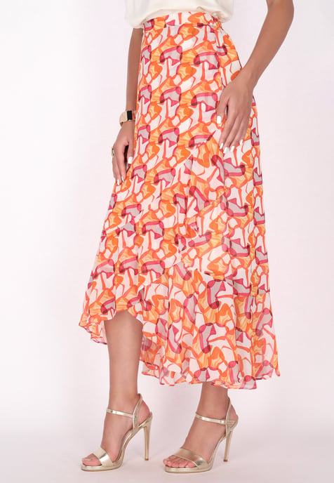 Faina Felsen Damen Orange Mehrfarbig - Image 3
