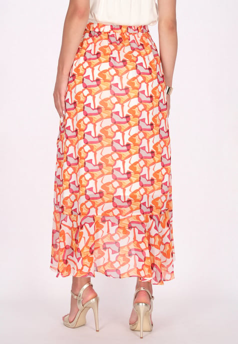 Faina Felsen Damen Orange Mehrfarbig - Image 4