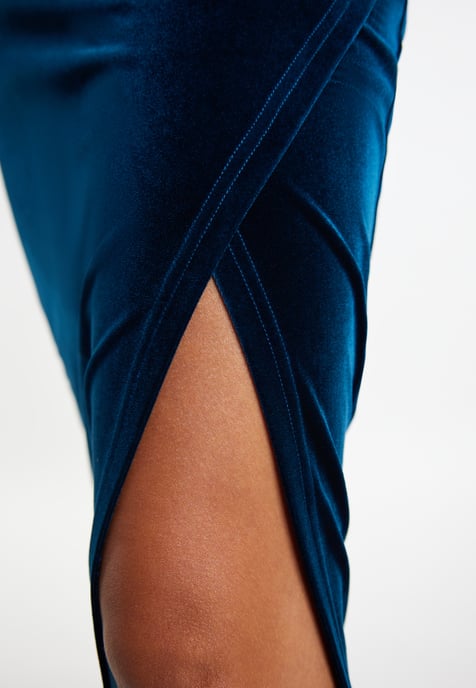 Faina Midirock Damen blau - Image 5